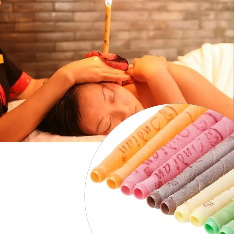 4Pcs/Pair Trumpet Indian Coning Ear Wax Candles With Plastic Stop Plug Earwax Removal Cleaner Fruit Fragrance Healthy Care Aroma
4Pcs/Pair Trumpet Indian Coning Ear Wax Candles With Plastic Stop Plug Earwax Removal Cleaner Fruit Fragrance Healthy Care Aroma