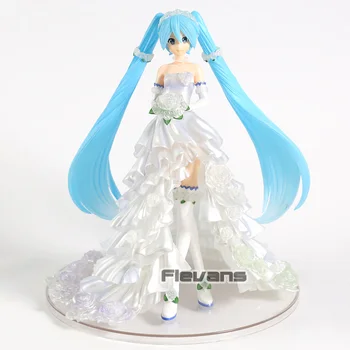 VOCALOID Hatsune Miku Wedding Dress Ver. 1/7 Scale PVC Figure Collectible Model Toy
VOCALOID Hatsune Miku Wedding Dress Ver. 1/7 Scale PVC Figure Collectible Model Toy