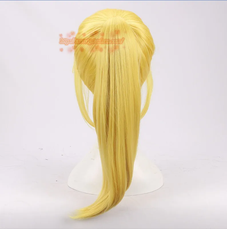 For Cosplay Samus Aran Wig Game METROID Cosplay Costume Blonde Anime Eli Ayase