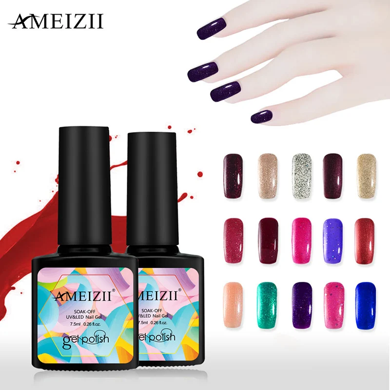 AMEIZII Sequins Detachable Nail Gel Chloden Micro Drill Nail Glue Sexy Charm Series Environmental Protection Glitter Glue Ball
AMEIZII Sequins Detachable Nail Gel Chloden Micro Drill Nail Glue Sexy Charm Series Environmental Protection Glitter Glue Ball
