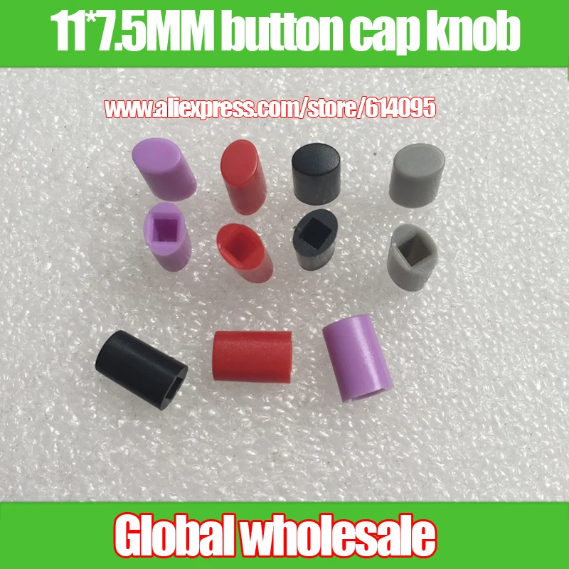 12pcs self-locking square hole pressing switch cap / power cap Cylindrical button cap / height 11mm width 7.5mm hole 3.2mm
12pcs self-locking square hole pressing switch cap / power cap Cylindrical button cap / height 11mm width 7.5mm hole 3.2mm