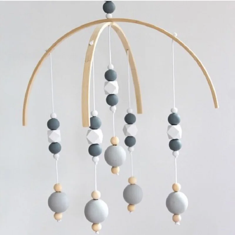 Baby Crib Mobile Wooden Kids Room Beaded Wind Chimes Nordic Style Windbell Crib Tent Ornament Baby Gift Home Decoration
Baby Crib Mobile Wooden Kids Room Beaded Wind Chimes Nordic Style Windbell Crib Tent Ornament Baby Gift Home Decoration