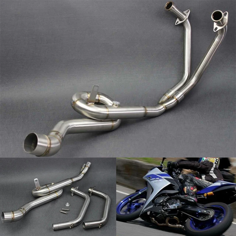 For Yamaha MT-03 YZF R3 R25 R30 MT-25 Motorcycle Full System Racing Exhaust Muffler Middle Mid Pipe Stainless Steel 100% Brand
For Yamaha MT-03 YZF R3 R25 R30 MT-25 Motorcycle Full System Racing Exhaust Muffler Middle Mid Pipe Stainless Steel 100% Brand