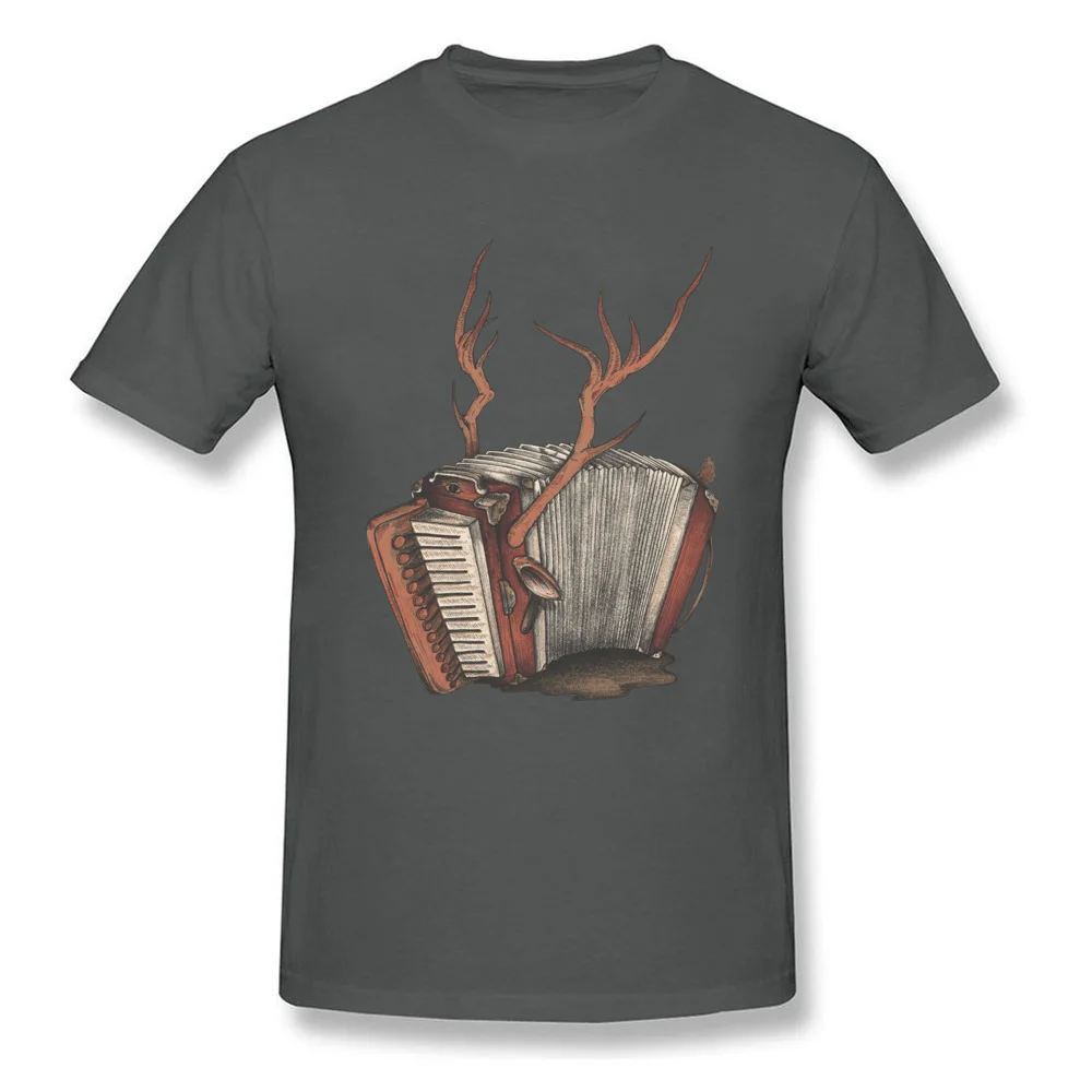 Hey Folk Im Magic Accordion Short Sleeve Tops & Tees Crew Neck 100% Cotton Men Tshirts Casual Tee Shirts Cute Drop Shipping Hey Folk Im Magic Accordion carbon