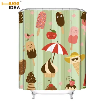 HUGSIDEA Custom Waterproof Shower Curtain 180x168cm Polyester Fabric For The Bathroom With 12 Hooks Blackout Curtains Washable
HUGSIDEA Custom Waterproof Shower Curtain 180x168cm Polyester Fabric For The Bathroom With 12 Hooks Blackout Curtains Washable