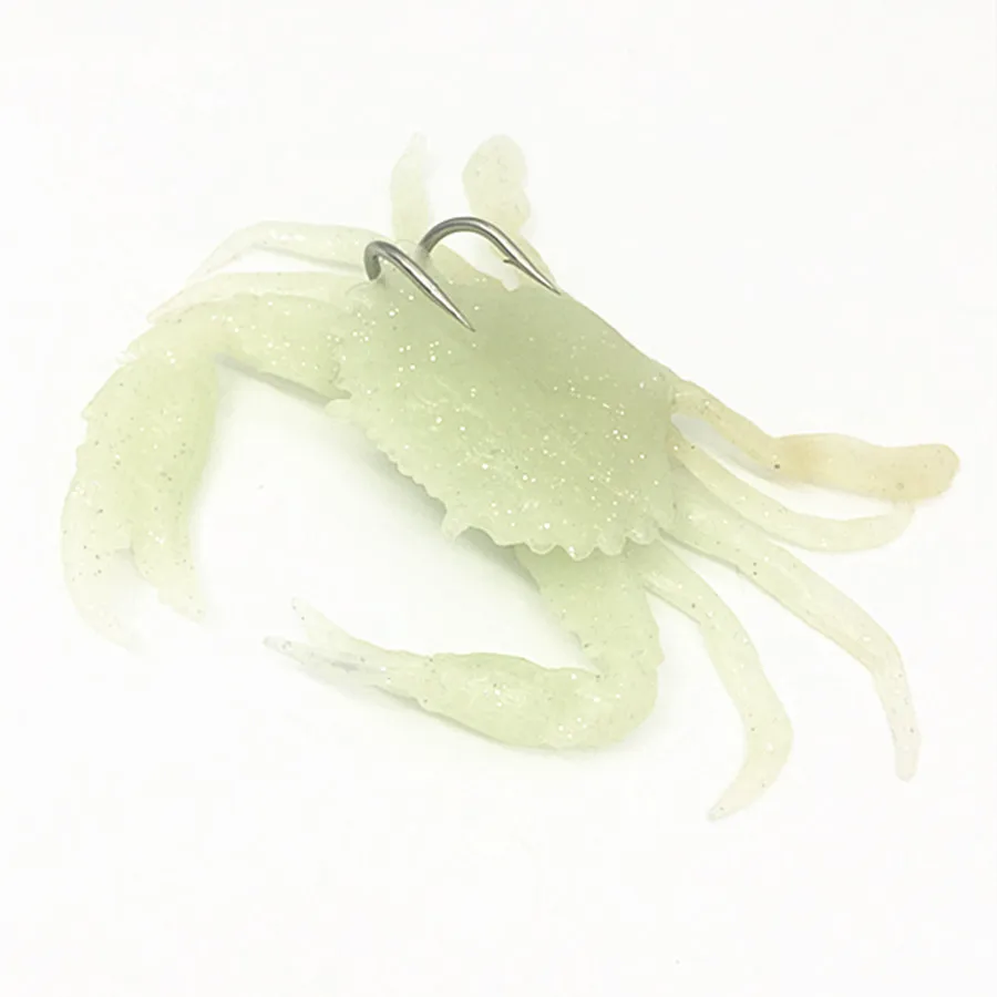 5*41gSea Fishing Jigging Bait Fishing luminous Simulation Soft Crab Bait Worm Lure Crankbait Fishing Hook Luminous Lure Swimbait
5*41gSea Fishing Jigging Bait Fishing luminous Simulation Soft Crab Bait Worm Lure Crankbait Fishing Hook Luminous Lure Swimbait