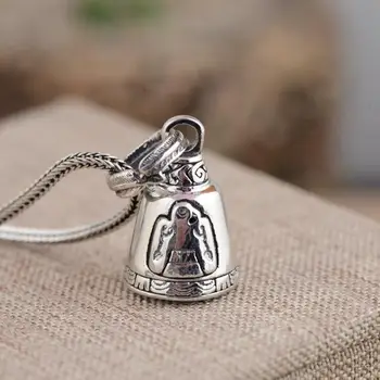 Xiangyuan wholesale sterling silver S925 Silver Pendant antique crafts Buddhist culture artifact bell evil Pendant
Xiangyuan wholesale sterling silver S925 Silver Pendant antique crafts Buddhist culture artifact bell evil Pendant