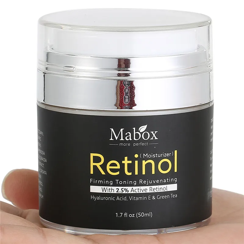 Retinol 2.5% увлажнитель для лица крем с витамином Е коллагеном ретином омолаживающий