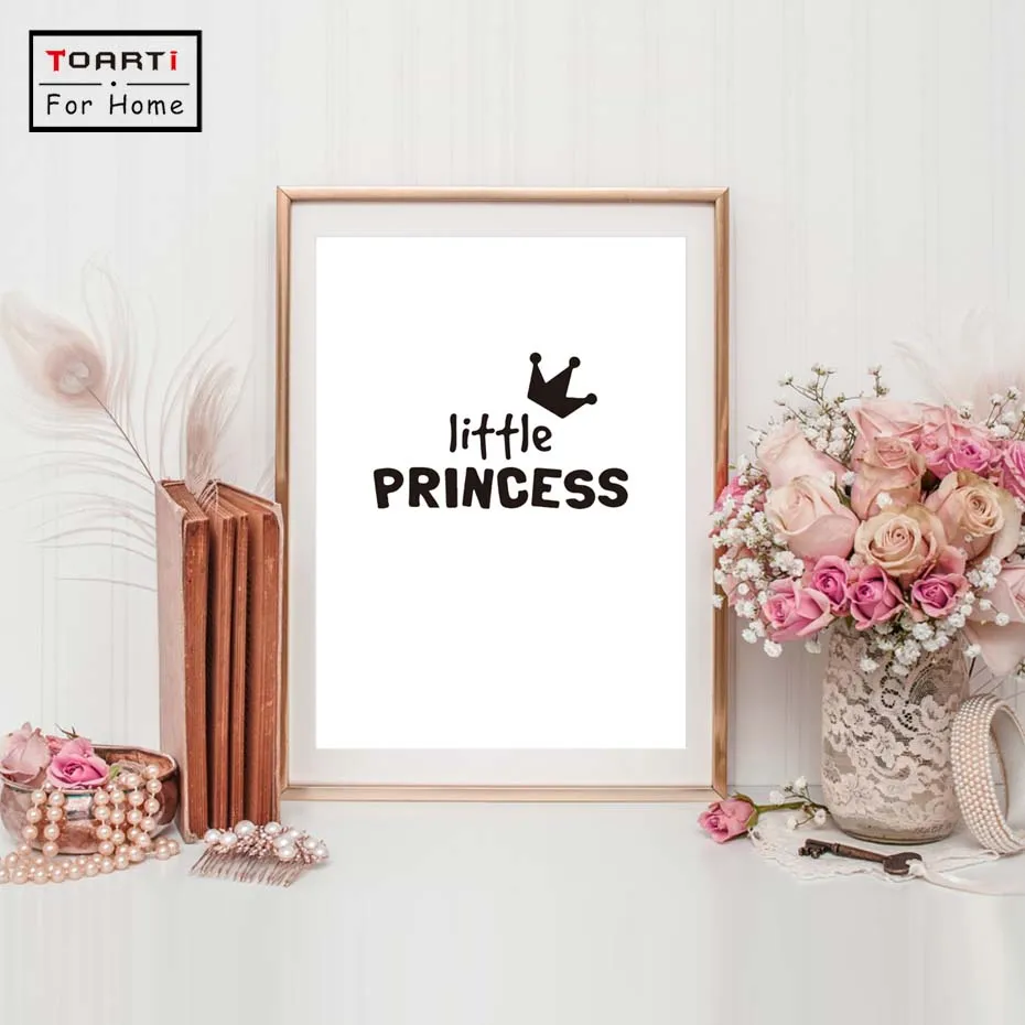 Little Princess Girls Nursery Prints Canvas Painting Wall Art Nursery Poster And Prints Pictures for Kids Room Home Decor
Little Princess Girls Nursery Prints Canvas Painting Wall Art Nursery Poster And Prints Pictures for Kids Room Home Decor