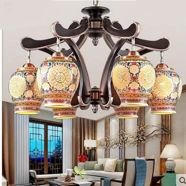 Ceramic Pendant Lights Chinese antique living room teahouse solid wood retro hotel engineering hall club light Pendant LO7307
Ceramic Pendant Lights Chinese antique living room teahouse solid wood retro hotel engineering hall club light Pendant LO7307
