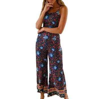 Summer Jumpsuits for Women 2019 Fashion Floral Print Cotton Casual Jumpsuit Romper Ladies Strapless Sexy Boho Overall mono mujer
Summer Jumpsuits for Women 2019 Fashion Floral Print Cotton Casual Jumpsuit Romper Ladies Strapless Sexy Boho Overall mono mujer