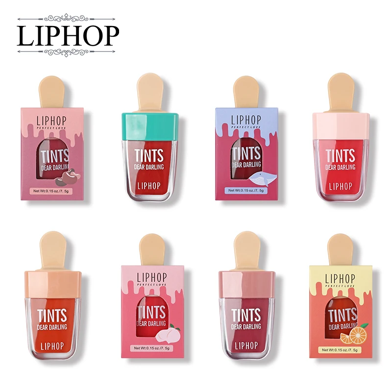 LIPHOP ICE CREAM Shape Lip Gloss Long-Lasting Makeup Lip Tint Liquid Lipstick Matte Moisturizer Nude Lipgloss Tattoo Cosmetics
LIPHOP ICE CREAM Shape Lip Gloss Long-Lasting Makeup Lip Tint Liquid Lipstick Matte Moisturizer Nude Lipgloss Tattoo Cosmetics