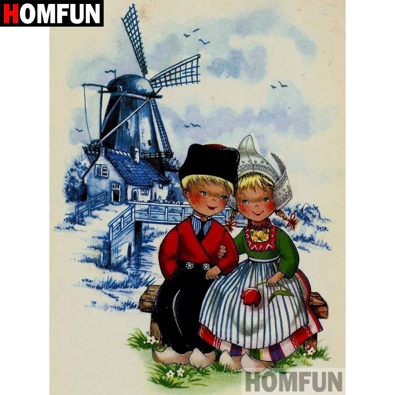 HOMFUN 5D DIY Diamond Painting Full Square/Round Drill "Cartoon couple" Embroidery Cross Stitch gift Home Decor Gift A08567
HOMFUN 5D DIY Diamond Painting Full Square/Round Drill "Cartoon couple" Embroidery Cross Stitch gift Home Decor Gift A08567