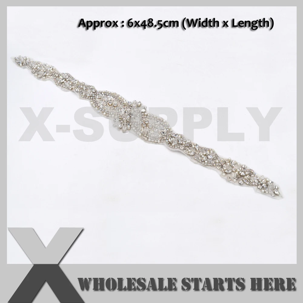 Iron On Crystal Beaded Patch For Bridal Wedding Accessories Decoration Sash Belt Bag Baby Headband Wholesale Bulk
Iron On Crystal Beaded Patch For Bridal Wedding Accessories Decoration Sash Belt Bag Baby Headband Wholesale Bulk
