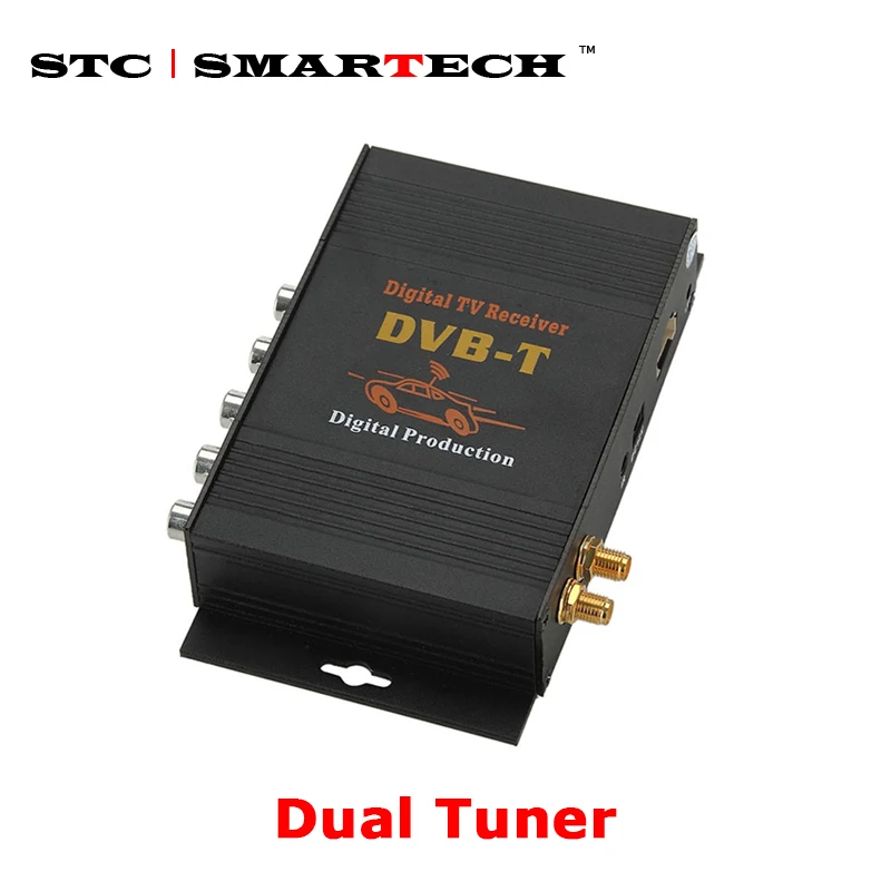 SMARTECH DVBT Dual tuner Digital TV Receiver external box Mobile DVBT TV Receiver for Car DVD digital TV tuner Mpeg4
SMARTECH DVBT Dual tuner Digital TV Receiver external box Mobile DVBT TV Receiver for Car DVD digital TV tuner Mpeg4