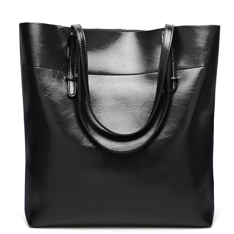 High Quality Leather Women Bag Bucket Shoulder Bags Solid Big Handbag Large Capacity Top-handle Bags sac a main bolsa feminina
High Quality Leather Women Bag Bucket Shoulder Bags Solid Big Handbag Large Capacity Top-handle Bags sac a main bolsa feminina