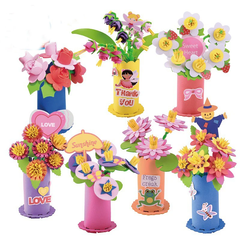 Toys for Children Crafts Kids DIY EVA Potted Plant Kindergarten Early Learning Education Toys Montessori Teaching Aids
Toys for Children Crafts Kids DIY EVA Potted Plant Kindergarten Early Learning Education Toys Montessori Teaching Aids