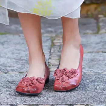 women 2019 genuine leather low heel slip on driving shoes female flower spadrilles moccasins toe loafers espadrillas 618-99
women 2019 genuine leather low heel slip on driving shoes female flower spadrilles moccasins toe loafers espadrillas 618-99