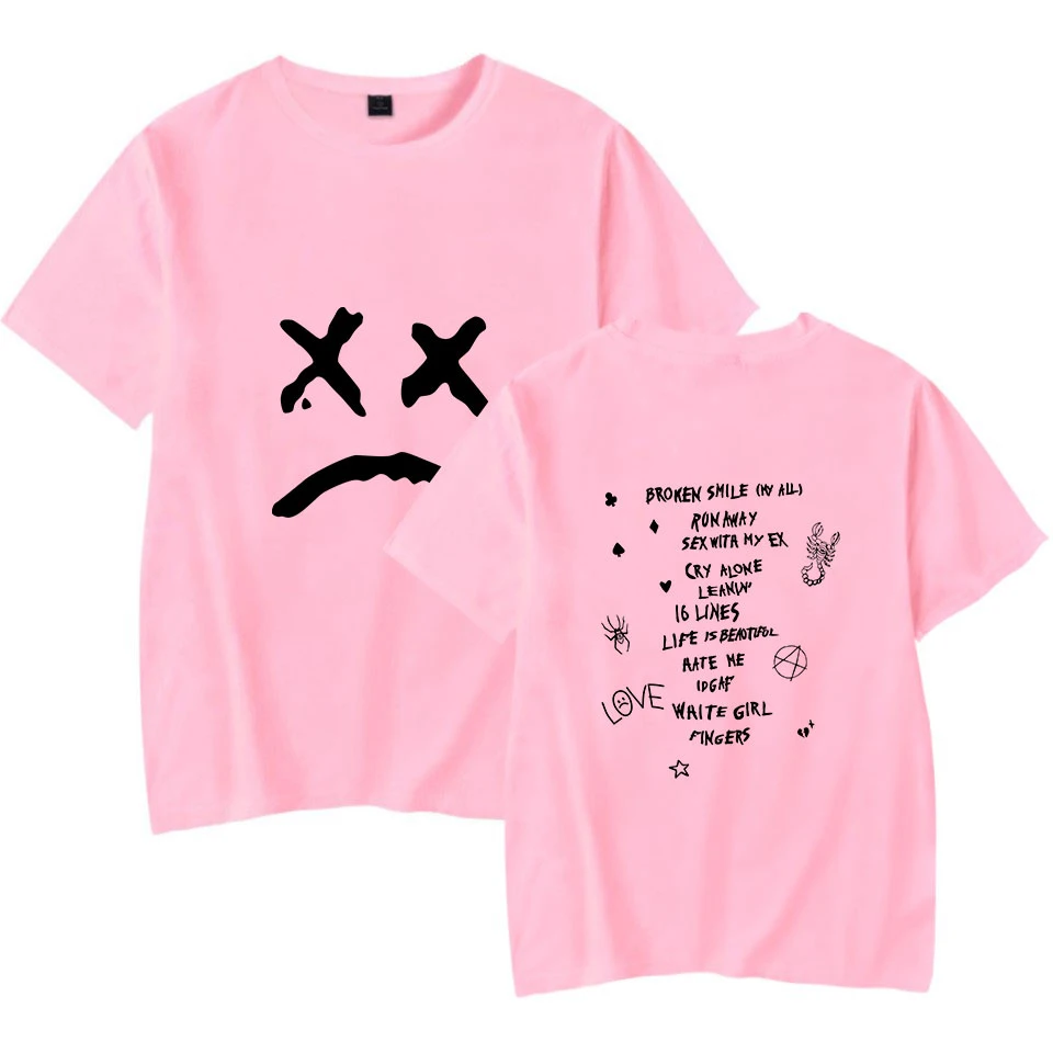 Men T-Shirt Lil Peep Print Singer Fans Leisure Short Sleeve tshirt Cotton Simple O-neck Couple Wild Boy/Girl Comfortable Clothes
Men T-Shirt Lil Peep Print Singer Fans Leisure Short Sleeve tshirt Cotton Simple O-neck Couple Wild Boy/Girl Comfortable Clothes