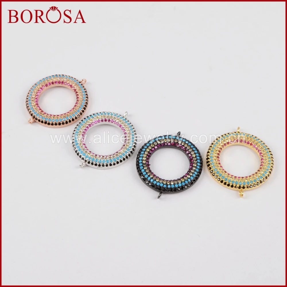BOROSA handmade zircon loop round connector for bracelet necklace micro pave cz loop connector charms jewelry making WX437
BOROSA handmade zircon loop round connector for bracelet necklace micro pave cz loop connector charms jewelry making WX437