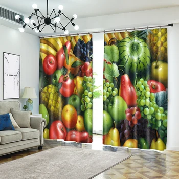 Photo of Fruit Mix 3D Curtains for Living Room Window Treatments Modern Curtains Beding Room High-precision Shade
Photo of Fruit Mix 3D Curtains for Living Room Window Treatments Modern Curtains Beding Room High-precision Shade