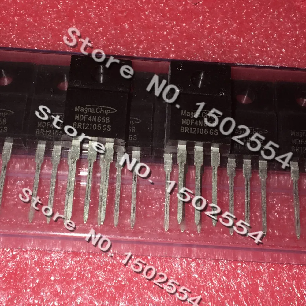 5PCS/LOT MDF4N65B 4N65 TO-220F MOS field effect transistor