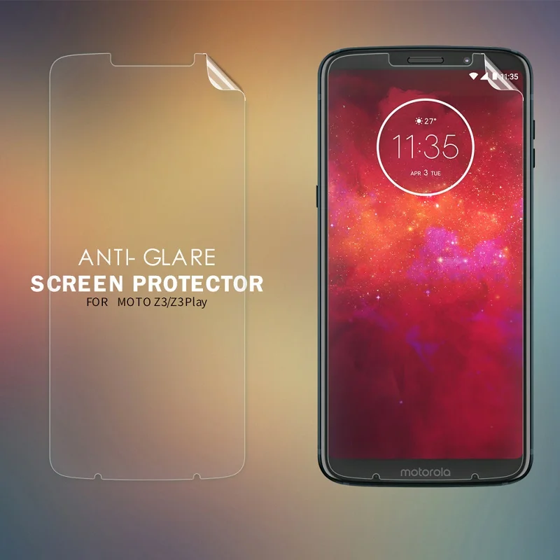 2pcs/lot Screen Protector For Motorola Moto Z3 NILLKIN Anti-Glare Matte Or Crystal Super Clear Protective Film For Moto Z3 Play
2pcs/lot Screen Protector For Motorola Moto Z3 NILLKIN Anti-Glare Matte Or Crystal Super Clear Protective Film For Moto Z3 Play