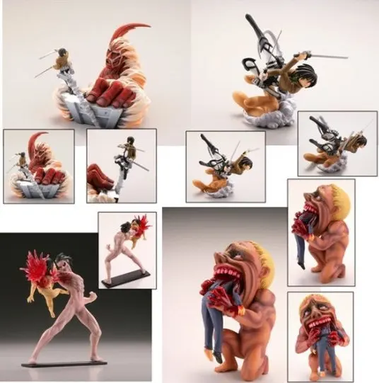 4pcs/ set Q version 7-10CM Anime Figure Attack on Titan Levi Ackerman Mikasa Ackerman PVC Action Figure Collectible Model
4pcs/ set Q version 7-10CM Anime Figure Attack on Titan Levi Ackerman Mikasa Ackerman PVC Action Figure Collectible Model