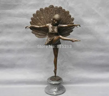 bi0011632 21 Bronze Beautiful Little Girl Ballet Art Sculpture Statue
bi0011632 21 Bronze Beautiful Little Girl Ballet Art Sculpture Statue