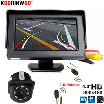 Koorinwoo Latest Dynamic Trajectory Moving Guide Line Car Monitor Colorful Screen 4.3'' Video AV1/2 Car Rearview Camera Lights
Koorinwoo Latest Dynamic Trajectory Moving Guide Line Car Monitor Colorful Screen 4.3'' Video AV1/2 Car Rearview Camera Lights