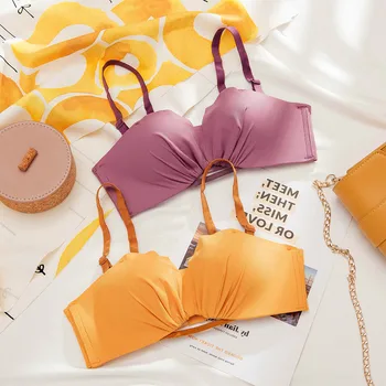 Roseheart Women Fashion Purple Padded Bra Sets Bralette Half Cup Panties Wireless Underwear Sexy Lingerie Sets A B One-Piece
Roseheart Women Fashion Purple Padded Bra Sets Bralette Half Cup Panties Wireless Underwear Sexy Lingerie Sets A B One-Piece