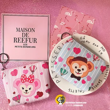 Japan New Duffy Bear Friends Stellalou Gelatoni Cat Wallet make up Bag Cartoon Duffy Bear Shelliemay coin Purse Bag Gift
Japan New Duffy Bear Friends Stellalou Gelatoni Cat Wallet make up Bag Cartoon Duffy Bear Shelliemay coin Purse Bag Gift