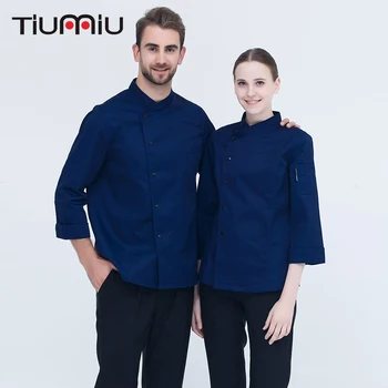 2018 New Arrival High Quality Chef Uniforms Long-sleeved Double Breasted Kitchen Bakery Restaurant Workwear Chef Jacket & Pocket
2018 New Arrival High Quality Chef Uniforms Long-sleeved Double Breasted Kitchen Bakery Restaurant Workwear Chef Jacket & Pocket