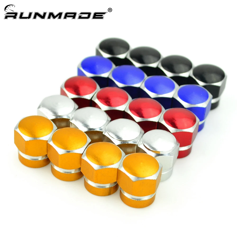 runmade 4pcs Universal Aluminum Car Wheel Tire Valve Stem Caps Dust Covers Auto Motorcycle Airtight Stem Bicycle Air Caps
runmade 4pcs Universal Aluminum Car Wheel Tire Valve Stem Caps Dust Covers Auto Motorcycle Airtight Stem Bicycle Air Caps
