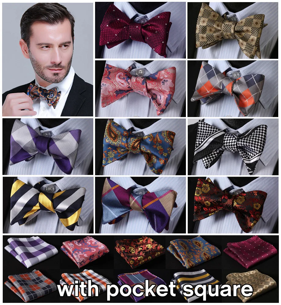 Check Ftoral Shtipe100%Silk Jacquard Woven Men bow tie, Wedding Self Bow Tie Pocket Square Handkerchief BowTie Set Hanky Suit B7
Check Ftoral Shtipe100%Silk Jacquard Woven Men bow tie, Wedding Self Bow Tie Pocket Square Handkerchief BowTie Set Hanky Suit B7