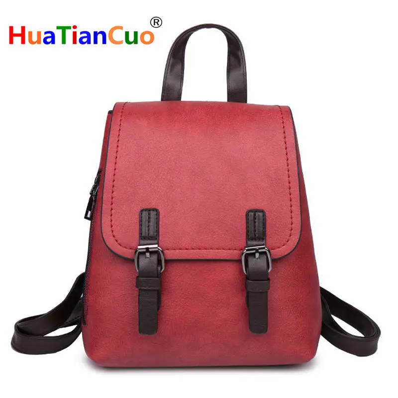 Huatiancuo Simple Style Backpack Women Pu Leather Girls Backpack Style Students School Bag
Huatiancuo Simple Style Backpack Women Pu Leather Girls Backpack Style Students School Bag