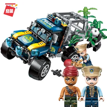 Enlighten Building Block City Forest Police Saving Giant Pandas 2 Figures 261pcs MOC Educational Bricks-Without Original Box
Enlighten Building Block City Forest Police Saving Giant Pandas 2 Figures 261pcs MOC Educational Bricks-Without Original Box