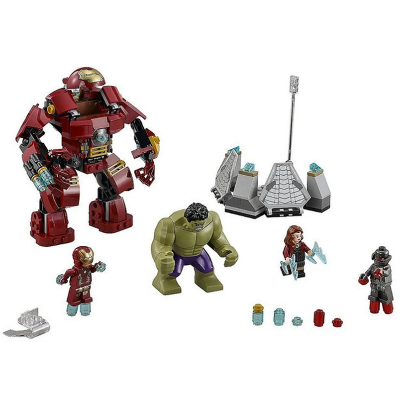 mylb Compatible With legoe Marvel Super Heroes Avengers Building Blocks Ultron Figures Iron Man Buster Bricks
mylb Compatible With legoe Marvel Super Heroes Avengers Building Blocks Ultron Figures Iron Man Buster Bricks