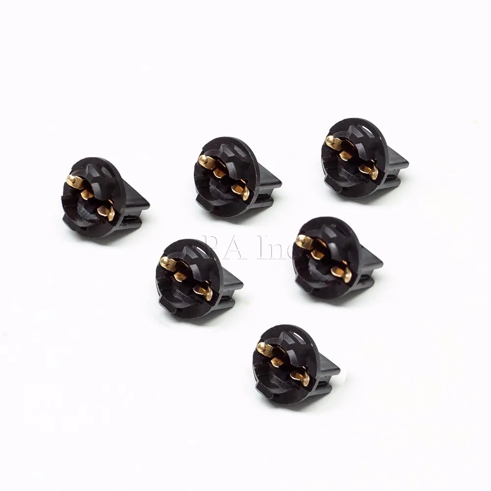 PA LED 10 шт. x #555 T10 пинбол лампа розетка Поворотный замок инструмент: клин база |