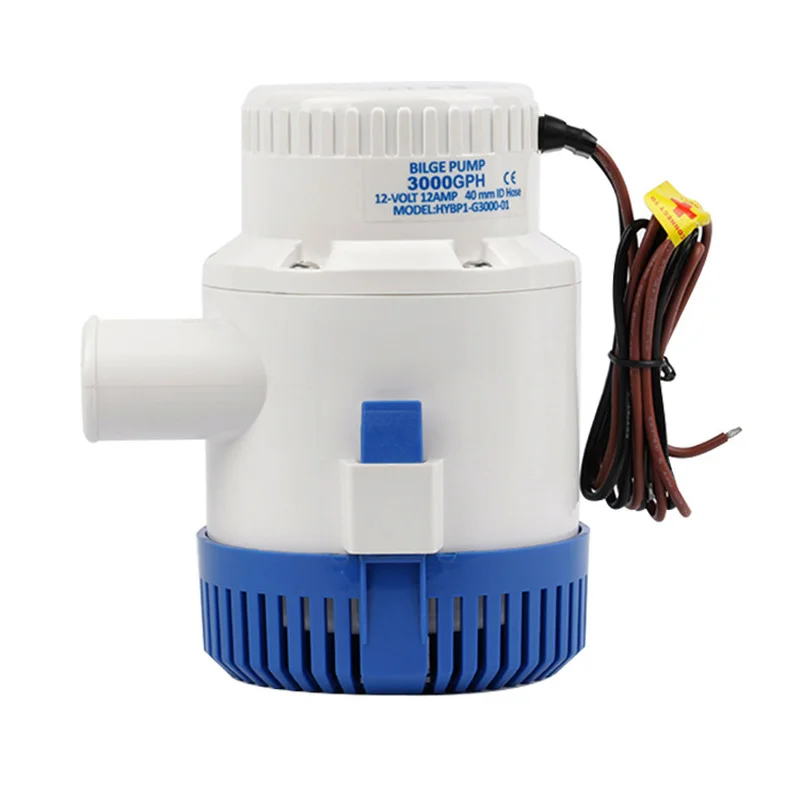 3000GPH 12V Electric Marine Auto Water Bilge Pumps Submersible For Yacht RV Pump Boat YO-03
3000GPH 12V Electric Marine Auto Water Bilge Pumps Submersible For Yacht RV Pump Boat YO-03
