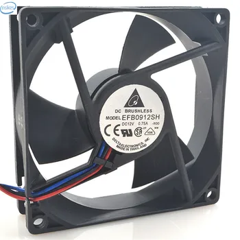 Original EFB0912SH Computer Blower Cooling Axial Fan EFB0912SH-R00 DC 12V 0.75A 9W 9025 90*90*25mm 3 Wires
Original EFB0912SH Computer Blower Cooling Axial Fan EFB0912SH-R00 DC 12V 0.75A 9W 9025 90*90*25mm 3 Wires