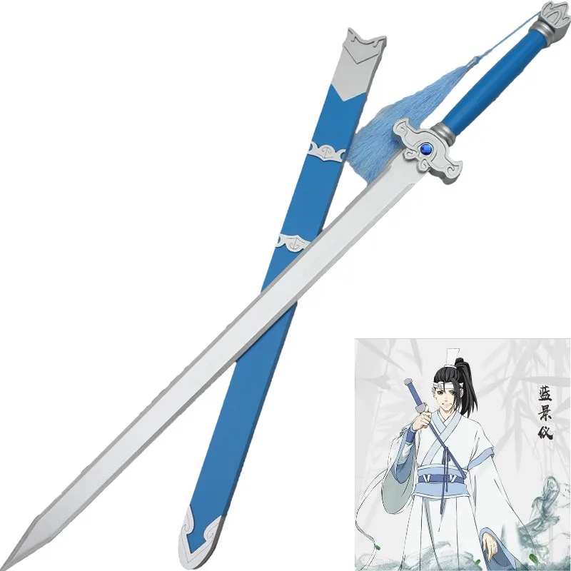 Chinese Wooden Sword the Founder of Diabolism Lan Jingyi Wooden Sword Comic Props MO DAO ZU SHI
Chinese Wooden Sword the Founder of Diabolism Lan Jingyi Wooden Sword Comic Props MO DAO ZU SHI