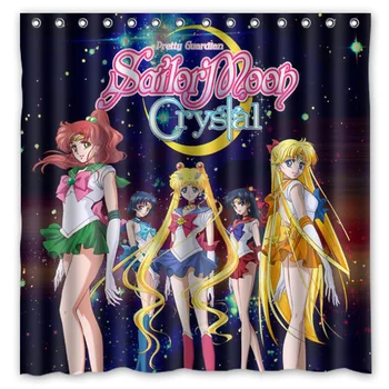 180x180cm Sailor Moon Bathroom Waterproof Polyester Shower Curtain Mouldproof Fabric Bath Curtain Bathroom Accessory
180x180cm Sailor Moon Bathroom Waterproof Polyester Shower Curtain Mouldproof Fabric Bath Curtain Bathroom Accessory