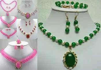 free shipping 6 color-nice green/pink/red white pearl necklace pendant earring set can choose
free shipping 6 color-nice green/pink/red white pearl necklace pendant earring set can choose