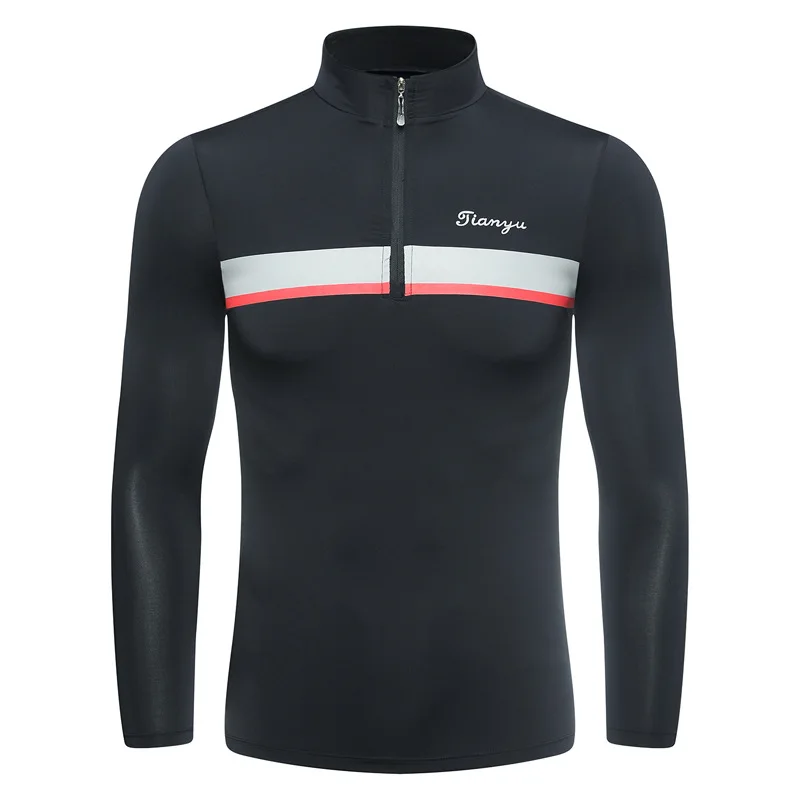 Mens Summer Half Zipper Golf Shirt Long Sleeve Training Tops Golf Shirt Sunscreen Ice Tops Golf Apparel For Men D0657
Mens Summer Half Zipper Golf Shirt Long Sleeve Training Tops Golf Shirt Sunscreen Ice Tops Golf Apparel For Men D0657
