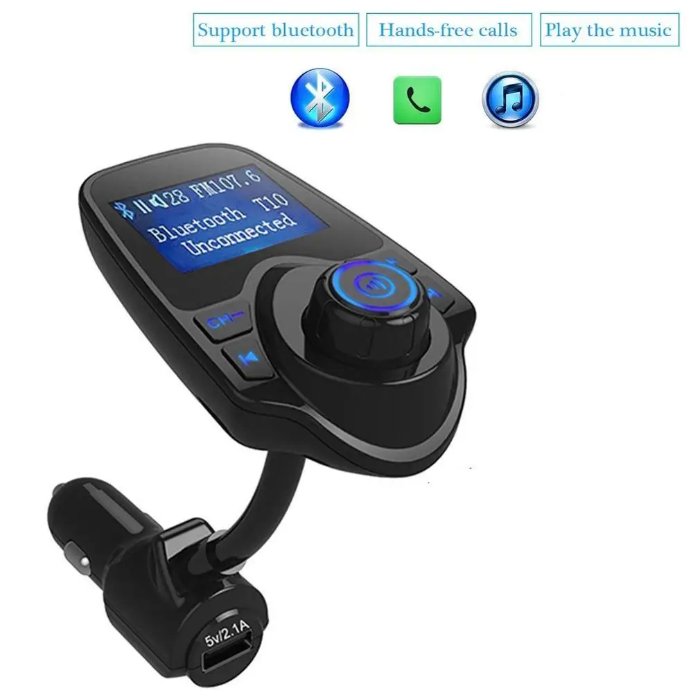Eincar Car MP3 Player FM Transmitter Bluetooth Handsfree Car Kit Wireless Radio Audio Adapter TF slot, USB Flash Drive Port For
Eincar Car MP3 Player FM Transmitter Bluetooth Handsfree Car Kit Wireless Radio Audio Adapter TF slot, USB Flash Drive Port For