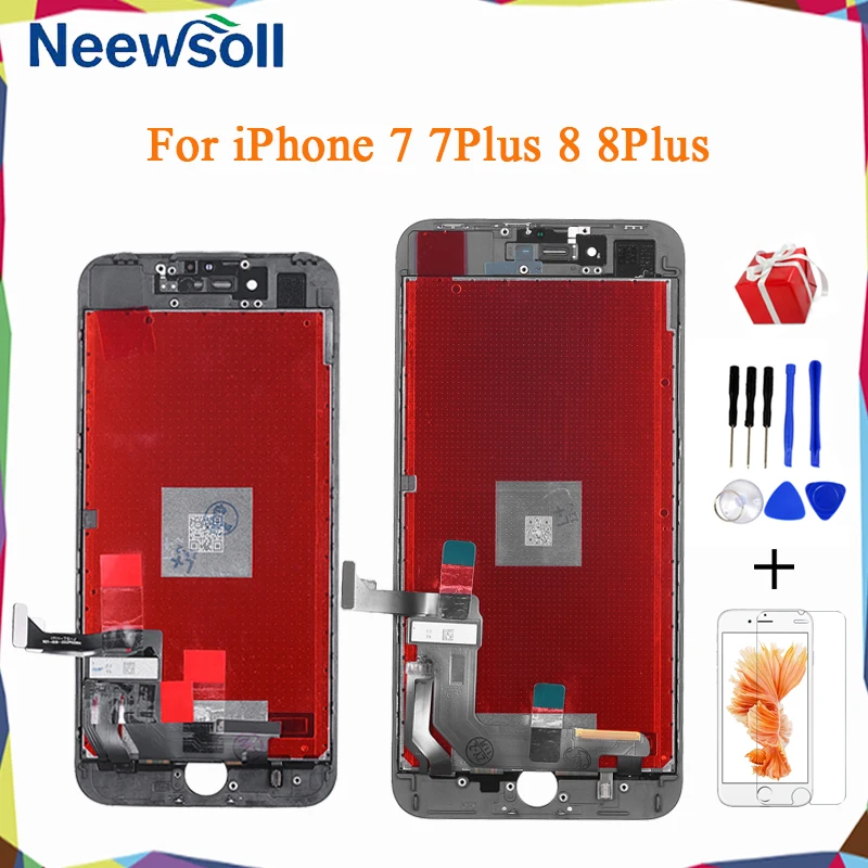 AAA+++ LCD For iPhone 7 7 Plus 8 8 Plus LCD Display Touch Screen Assembly Replacement Good 3D touch Free ship
AAA+++ LCD For iPhone 7 7 Plus 8 8 Plus LCD Display Touch Screen Assembly Replacement Good 3D touch Free ship