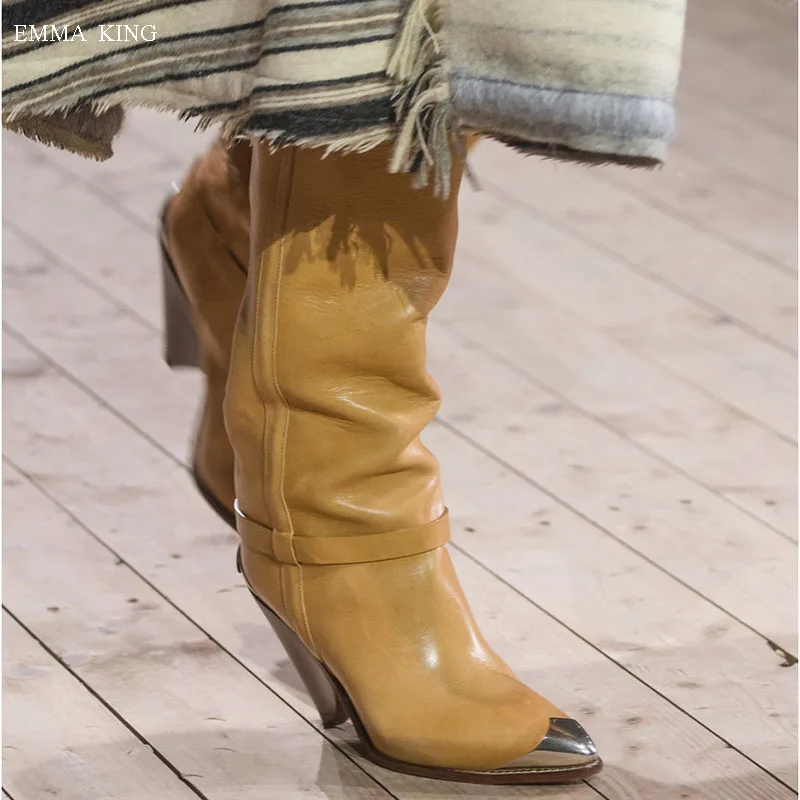 Botines Mujer 2018 Autumn and Winter Knight Boots Women Metal Pointed Toe Spike High Heels Martin Boots Slip On Women Shoes
Botines Mujer 2018 Autumn and Winter Knight Boots Women Metal Pointed Toe Spike High Heels Martin Boots Slip On Women Shoes