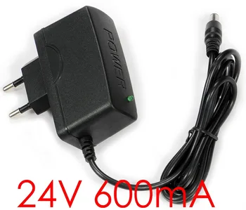 100PCS High quality DC 24V 600mA IC program AC 100V-240V Converter Switching power adapter Supply EU Plug DC 5.5mm x 2.1-2.5mm
100PCS High quality DC 24V 600mA IC program AC 100V-240V Converter Switching power adapter Supply EU Plug DC 5.5mm x 2.1-2.5mm