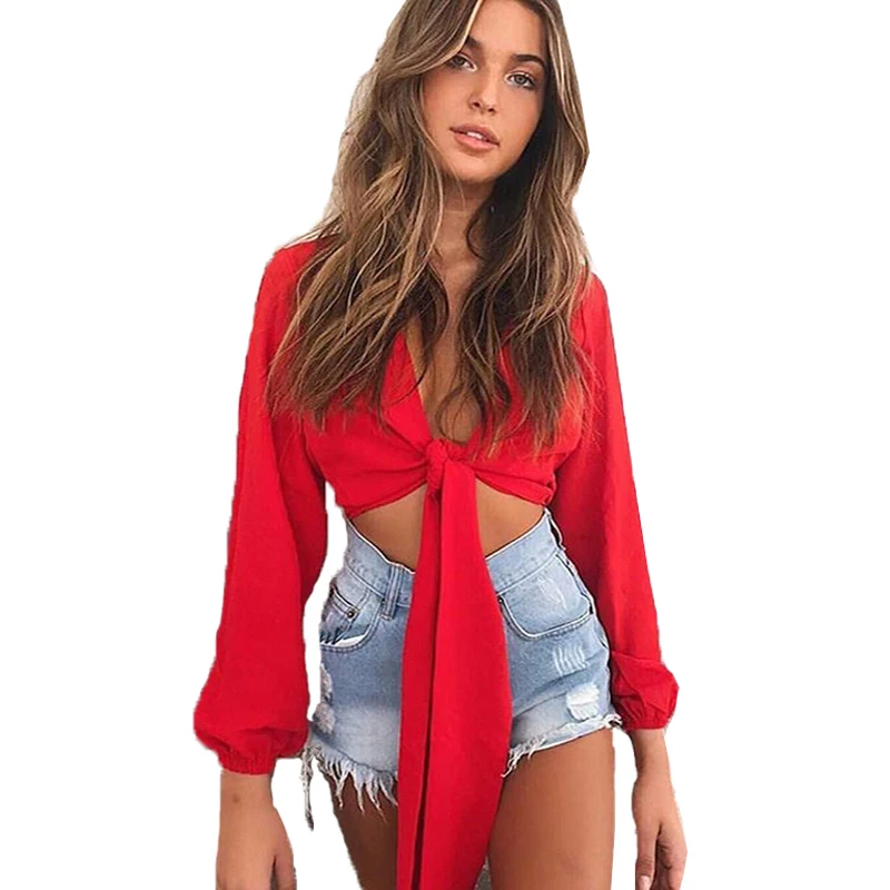 T Shirt Women promotion 2019 new V Collar Halter bust sling solid color Sexy Top T-shirt tshirt Vestidos De Festa OYM0634
T Shirt Women promotion 2019 new V Collar Halter bust sling solid color Sexy Top T-shirt tshirt Vestidos De Festa OYM0634